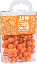 JAM PAPER Colorful Push Pins - Image 2