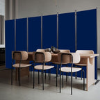 CHOSENM Room Divider, 6 Panel Folding Privacy Screens - Image 7