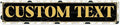 Custom Sign, Custom Street Sign, 11 Font Colors, 13 Font Styles, 4 Hole Options by MySignCenter