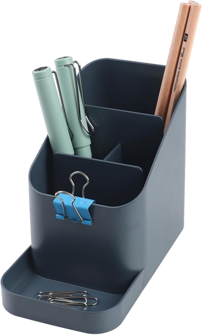 BLUE GINKGO Desk Holder – Korean-Made Office Organizer by BLUEGINKGO