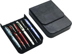 MIVLXLX Leather 6 Fountain Pen/Pencil Tray Case, Magnetic Closure - Image 8