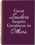OXW Purple Meeting Notebooks for Work, Leadership Gifts Office Work Notebook by Unknown