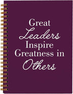 OXW Purple Meeting Notebooks for Work, Leadership Gifts Office Work Notebook by Unknown