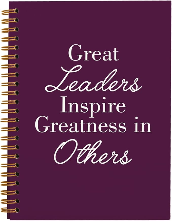 OXW Purple Meeting Notebooks for Work, Leadership Gifts Office Work Notebook by Unknown