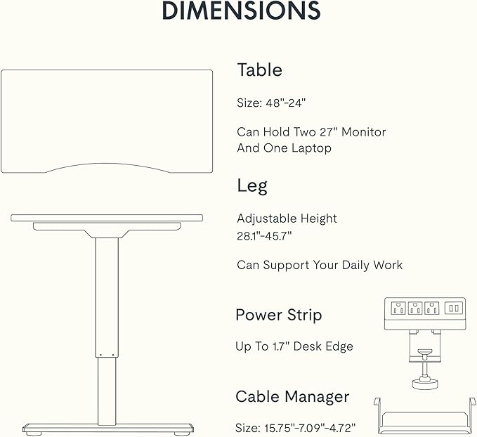 FLEXISPOT EN2 Whole-Piece Bamboo Standing Desk - Image 7
