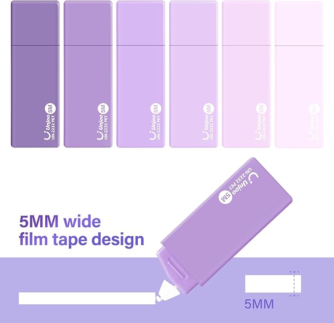Unjoo White Correction Tape, For school, Office Workers - Image 6
