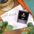Custom Floral Address Stamp | Choose from 12 Designs | Multiple Ink Color - Image 4