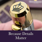 Bond & Regent Silver Chrome & 24 Karat Gold | Certified Luxury Grade Rollerball - Image 4