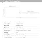 100 Plastic Shipping Tags - Image 3