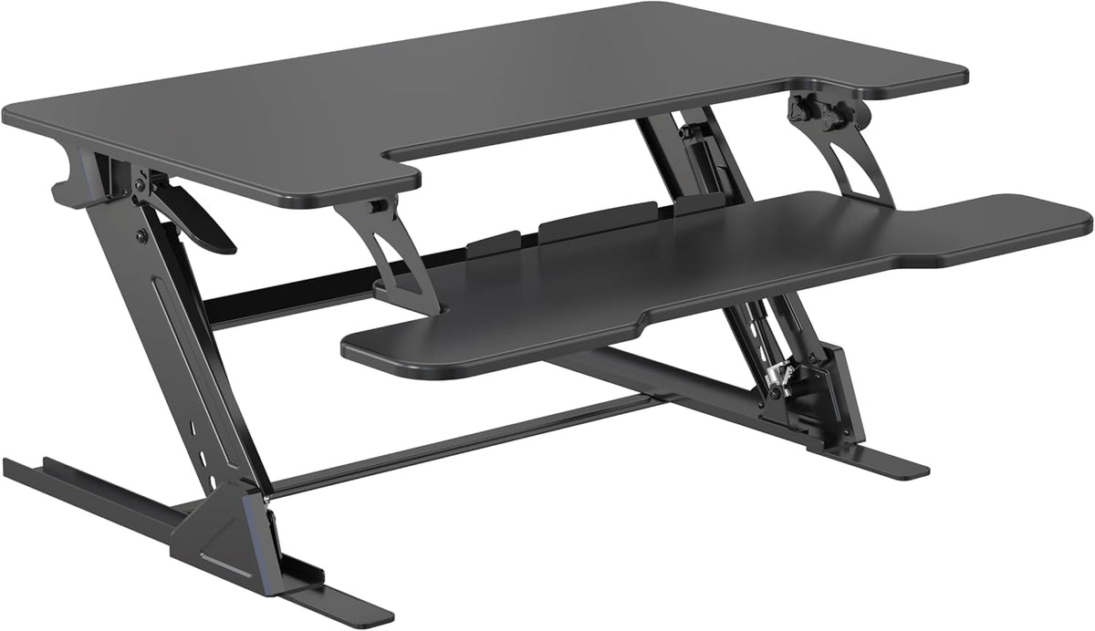 Standing Desk Converter 36 x 24 Inches, Height Adjustable