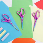 Zicolu 8.5" Scissors All Purpose, Titanium Coating Sharp Blade, Soft - Image 9