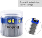 Coopay 960 Pieces Lead Refills 0.7 mm HB Break Resistant Mechanical Pencil - Image 4
