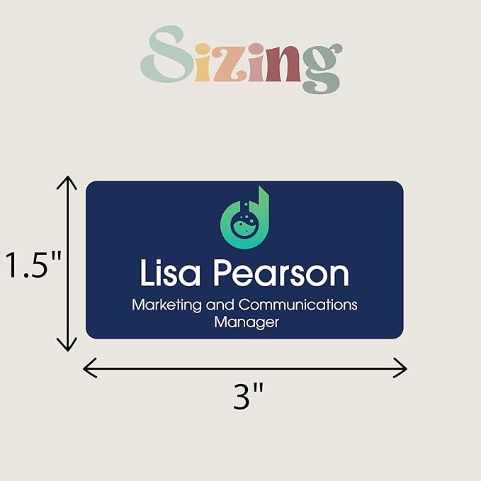 Custom Name Tag Full Color - Image 3