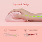 Micropack Wireless Bluetooth Mouse Ergonomic Vertical - Image 3