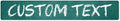 Custom Sign, Custom Street Sign, 11 Font Colors, 13 Font Styles, 4 Hole Options by MySignCenter