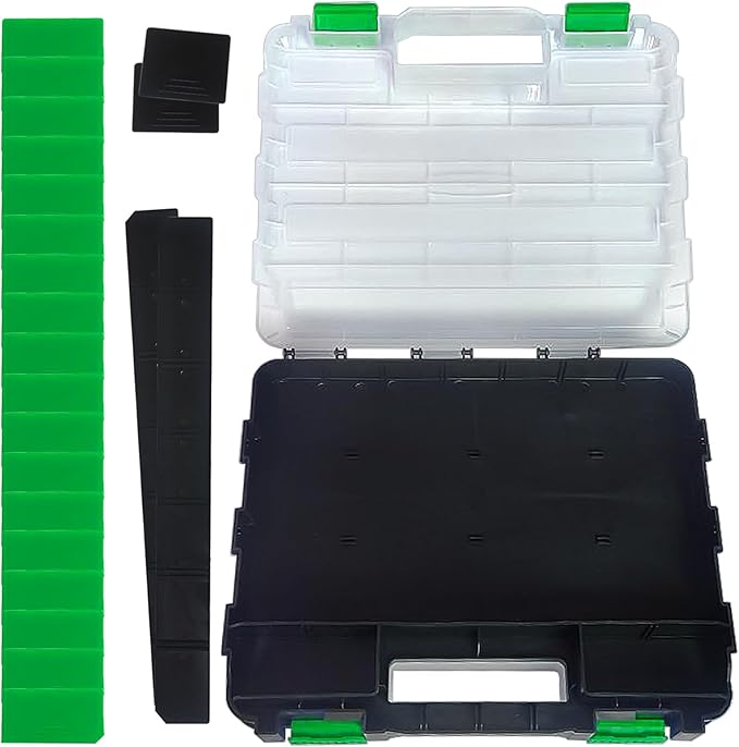 Tools Organizer Box Small Parts Storage Box 50-Compartment Double Side Hardware - Image 5