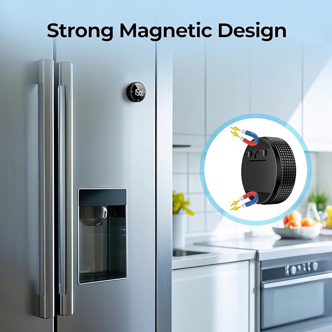 Allbean Magnetic Kitchen Timer for Cooking - Image 2