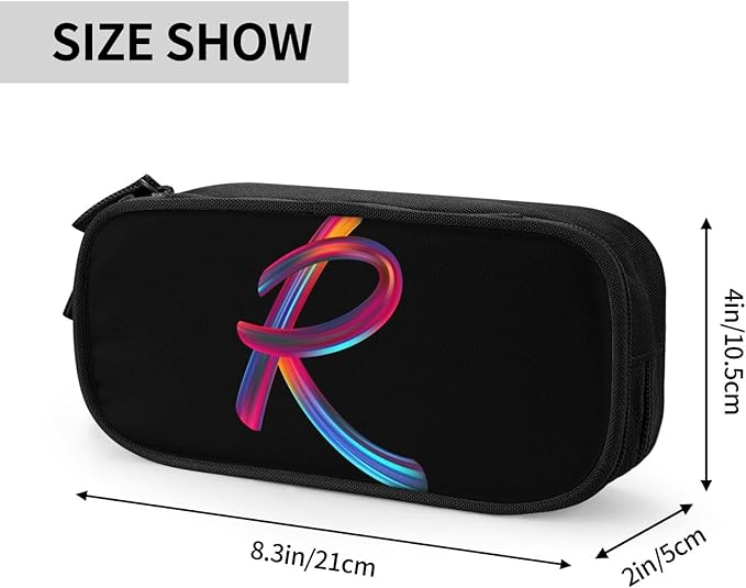 Pazacon Cute Initial Pencil Case - Image 2