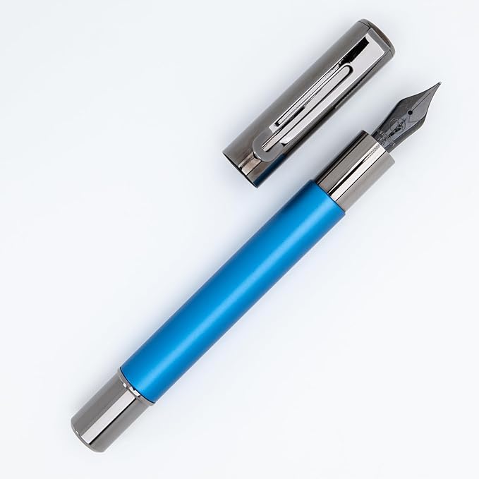 Monteverde USA Ritma Fountain Pen in Blue – Medium Nib, Balanced JoWo Stainless - Image 4