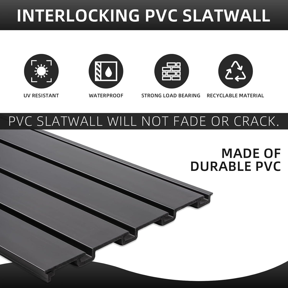 frayscent slat wall paneling garage wall organizer, slatwall on a desk or shelf