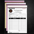 Custom Carbonless Sales Invoice Form Books - Image 2