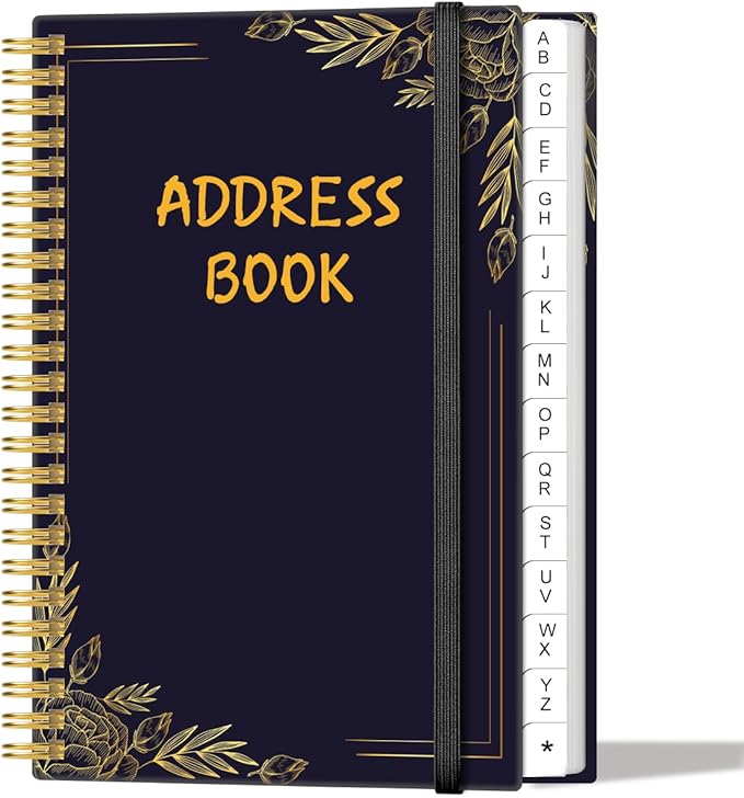 Address Book with Alphabetical Tabs by Heveboik