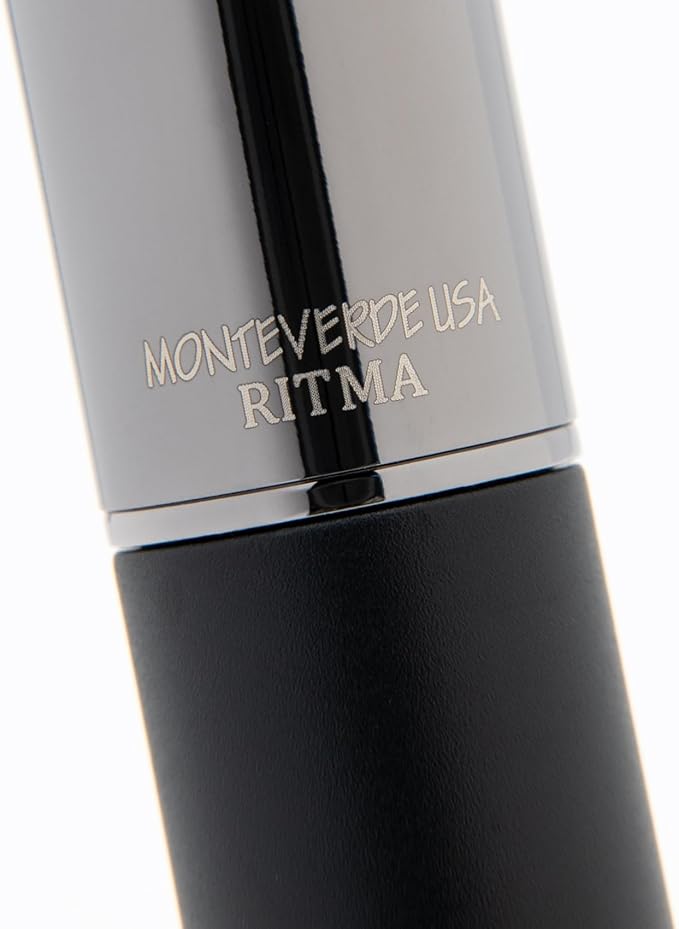 Monteverde USA Ritma Fountain Pen in Black – Medium Nib Balanced JoWo Stainless - Image 8