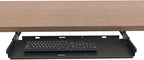 JINGCHENGMEI Sliding Keyboard Tray Under Desk, Pull-Out Keyboard and Mouse Tray - Image 6