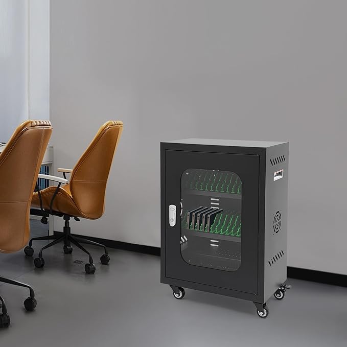 Rechargeable Mobile Phone Charging Cabinet, 30 Slots Cell Phones Charging - Image 9