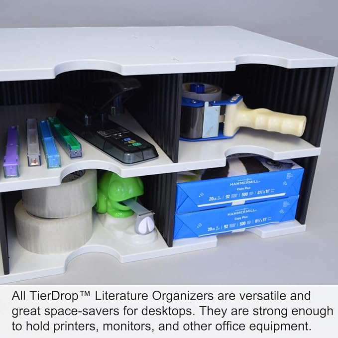 Ultimate Office TierDrop Jumbo 3-Compartment High-Wall - Image 2