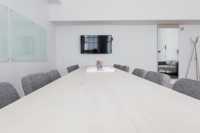 Glass Whiteboard 6' x 3', Magnetic Glass Dry Erase Board Frameless Wall Mounting - Image 5