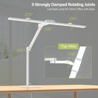 micomlan led desk lamp with atmosphere lighting, rotatable, package contents