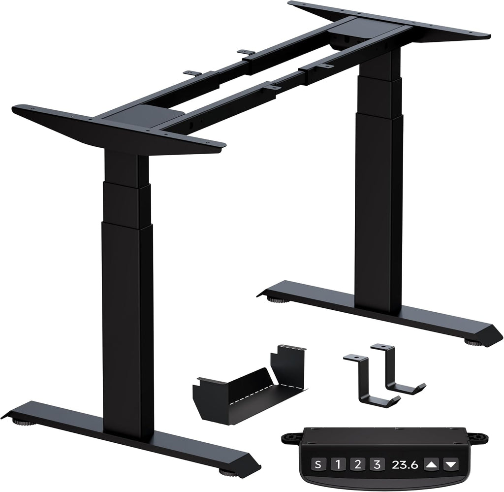 bizum dual motor 3-stage electric standing desk frame,3, main product view