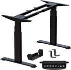 bizum dual motor 3-stage electric standing desk frame,3, main product view