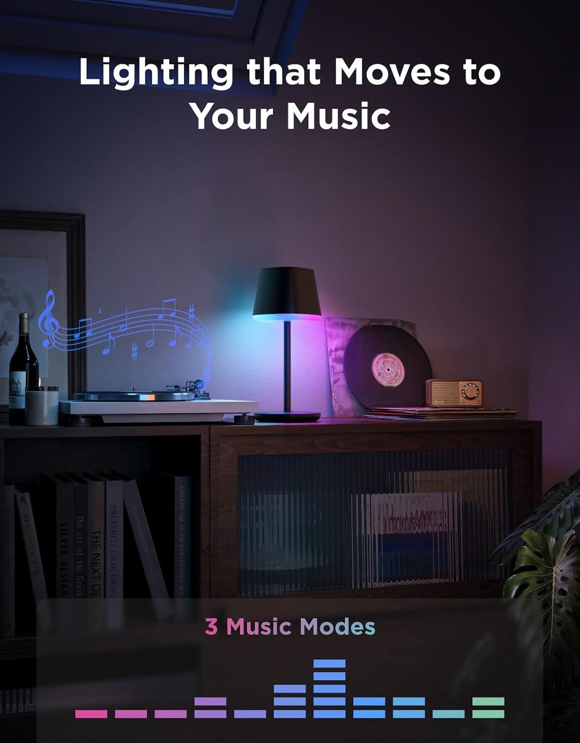 govee smart cordless table lamp classic (no adapter), package contents