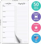 321Done Magnetic Meal Planning Pad, Meal Plan Grocery List Combo, Made in USA - Image 2