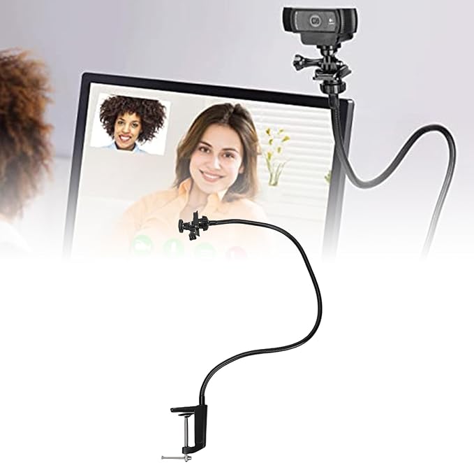 Tangxi Webcam Standfor Desk, Flexible Gooseneck Camera Stand - Image 5