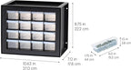 IRIS USA Small Plastic Drawer Organizer, Stackable Teacher Toolbox Crayon Small - Image 3