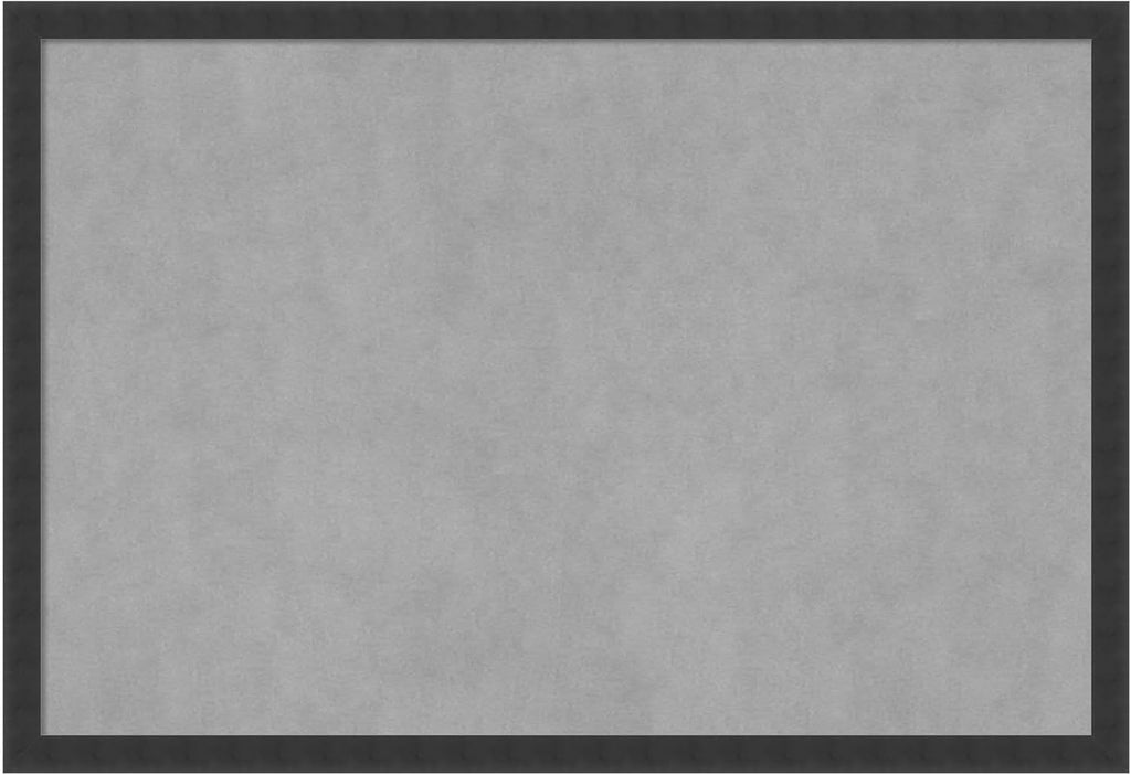 Amanti Art Black Framed Magnetic Board 26x38 Large Vision Board