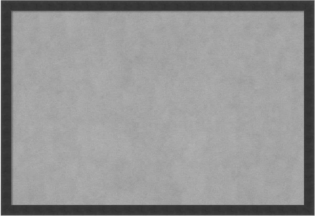 Amanti Art Black Framed Magnetic Board 26x38 Large Vision Board