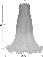 Bieye LS03S Lily Flower Blown Glass Lampshade - Image 4