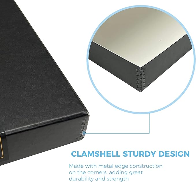 Lineco Folio Storage Box, Clamshell Design - Image 4