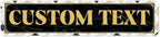 Custom Sign, Custom Street Sign, 11 Font Colors, 13 Font Styles, 4 Hole Options by MySignCenter
