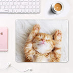 Auhoahsil Mouse Pad, 12 x 10 in Cute Cat Theme Computer Mouse Pad - Image 2