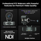 NEARITY 2K Conference Room Camera System, 2X Scalable Conference Speakerphones - Image 3