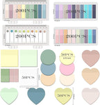 BAYTORY 1700 Sheets Transparent Sticky Notes, Self-Adhesive Translucent - Image 2