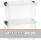 Superio Clear Storage Boxes - Image 4