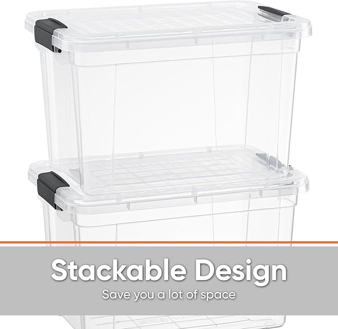 Superio Clear Storage Boxes - Image 4