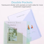 SKYDUE Binder Dividers with Pockets 8-Tab - Image 4