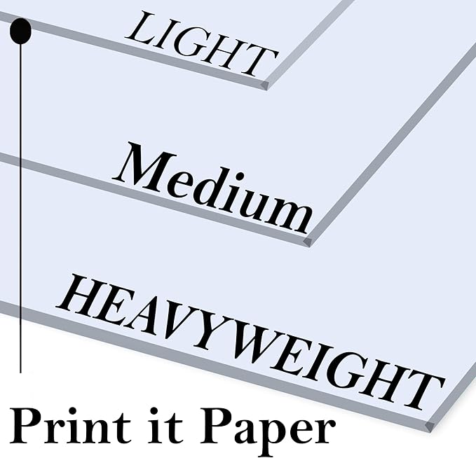 Print It - Vellum Bristol Colored Cardstock Cover Paper, 67 Lb, 8.5" X 11” - Image 2